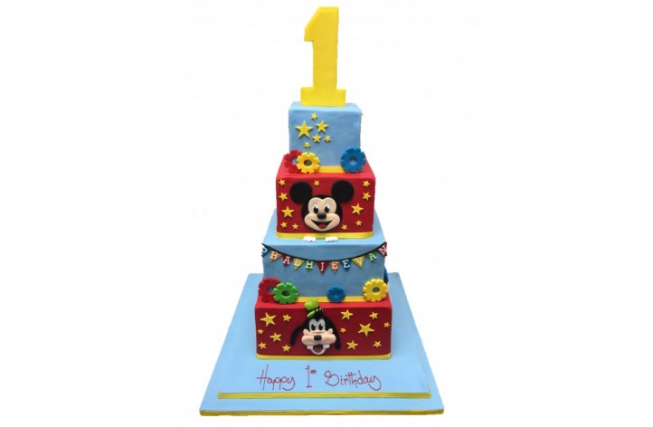 Mickey Tiered Cake